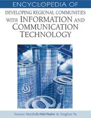 Cover of: Encyclopedia of Developing Regional Communities With Information And Communication Technology