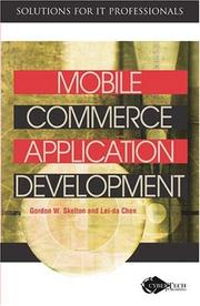 Cover of: Mobile Commerce Application Development