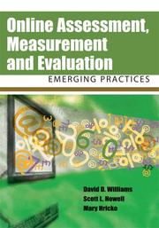 Cover of: Online Assessment, Measurement And Evaluation: Emerging Practices