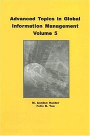 Cover of: Advanced Topics in Global Information Management (Advances in Global Information Management Series) (Advances in Global Information Management Series)