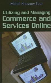 Cover of: Utilizing and Managing Commerce and Services Online (Advances in E-Commerce) (Advances in E-Commerce)