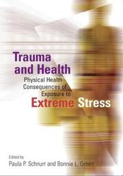 Cover of: Trauma and Health by 