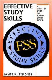Cover of: Effective study skills | James K. Semones