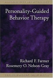 Cover of: Personality-Guided Therapy for Depression (Personality-Guided Psychology)