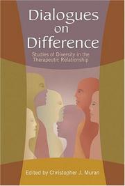 Cover of: Dialogues on Difference: Studies of Diversity in the Therapeutic Relationship