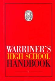 Cover of: Warriner's High School Handbook by 