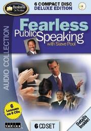 Front cover of Fearless public Speaking by Steve Pool