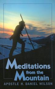 Cover of: Meditations From the Mountain