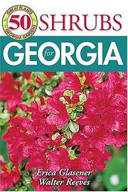 Cover of: 50 Great Shrubs for Georgia