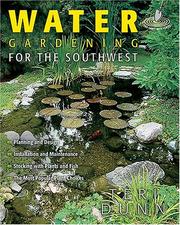 Cover of: Can't Miss Water Gardening for the Southwest (Can't Miss) by Teri Dunn