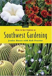 Cover of: How to get started in southwest gardening