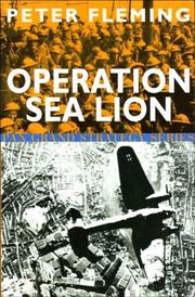 Operation Sea Lion by Peter Fleming