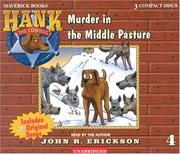 Cover of: Murder in the Middle Pasture (Hank the Cowdog) by Jean Little
