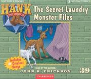 Cover of: The Secret Laundry Monster Files (Hank the Cowdog) by Jean Little