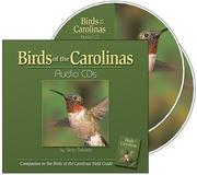 Cover of: Birds of the Carolinas Audio CDs: Companion to Birds of the Carolinas Field Guide