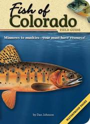 Cover of: Fish of Colorado Field Guide (Fish Of...) (Fish Of...)