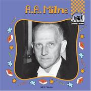 Cover of: A.A. Milne by Jill C. Wheeler