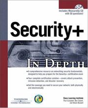 Cover of: Security+ In Depth by Paul Campbell, Ben Calvert, Steven Boswell
