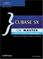Cover of: Cool School Interactus, Vol. 7: Cubase SX (Csi Master)