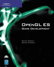 Cover of: OpenGL ES game development