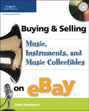 Cover of: Buying & Selling Music, Instruments, and Music Collectibles on eBay (Buying & Selling on Ebay)