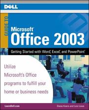 Cover of: Guide to Microsoft Office 2003: getting started with Word, Access, Powerpoint, and Excel