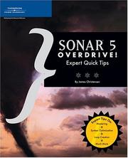 Cover of: SONAR 5 Overdrive!: Expert Quick Tips (Overdrive!)