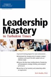 Cover of: Leadership Mastery in Turbulent Times