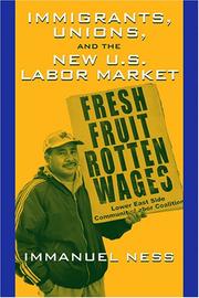 Cover of: Immigrants, Unions, And The New U.s. Labor Market by 