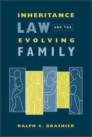 Cover of: Inheritance Law and the Evolving Family (Gender, Family, and the Law)