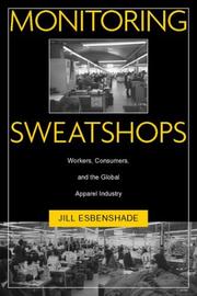 Cover of: Monitoring Sweatshops by Jill Esbenshade