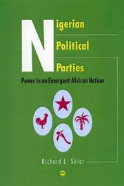 Nigerian Political Parties by Richard L. Sklar