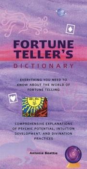 Cover of: Fortune Teller's Dictionary by Antonia Beattie