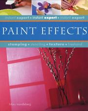Cover of: Paint effects | Hilary Mandleberg