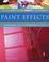 Cover of: Paint effects