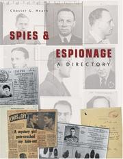 Cover of: Spies and Espionage, a Directory