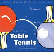 Cover of Desktop Table Tennis