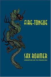 Cover of: Fire-Tongue by Sax Rohmer