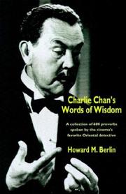 Cover of: Charlie Chan's Words of Wisdom