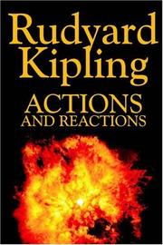 Actions and reactions by Rudyard Kipling