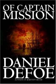 Cover of: Of Captain Mission by Daniel Defoe