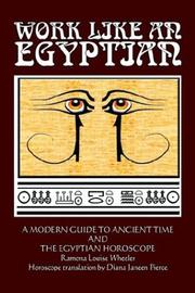Cover of: Work Like an Egyptian