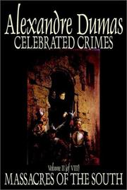 Cover of: Celebrated Crimes by Alexandre Dumas