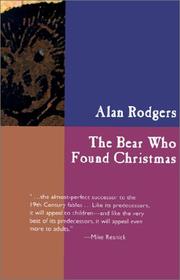 Cover of The Bear Who Found Christmas