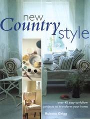Cover of: New Country Style by Rubena Grigg