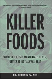 Killer foods by Fox, Michael W.