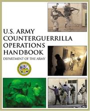 Cover of: U.S. Army counterguerrilla operations handbook by Department of the Army.