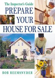 Cover of: The inspector's guide: prepare your house for sale