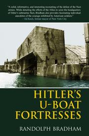 Cover of: Hitler's U-boat fortresses