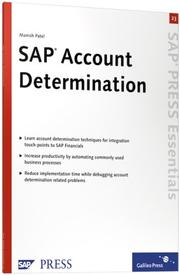 Cover of: SAP Account Determination by M. Patel